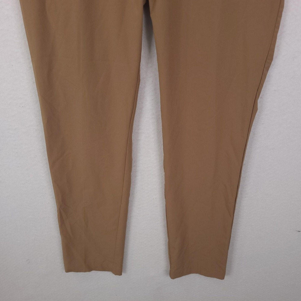 J.Lindeberg Golf Pants Mens 33x32 Beige Stretch Slim Performance Chino GMPA08535 - Picture 11 of 14